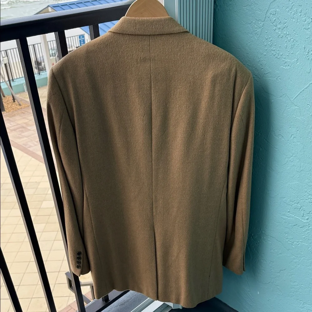 Joseph & Feiss international 42L tan camel hair Blazer sport coat